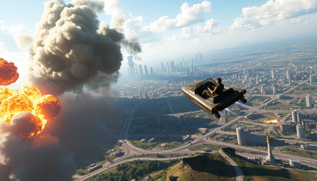 Just Cause2 gameplay